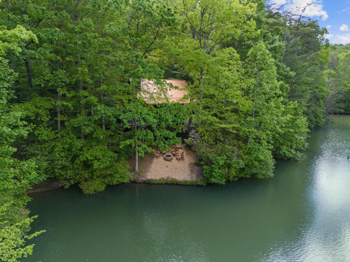 Cherry Lake Hideaway Blue Ridge Buitenkant foto