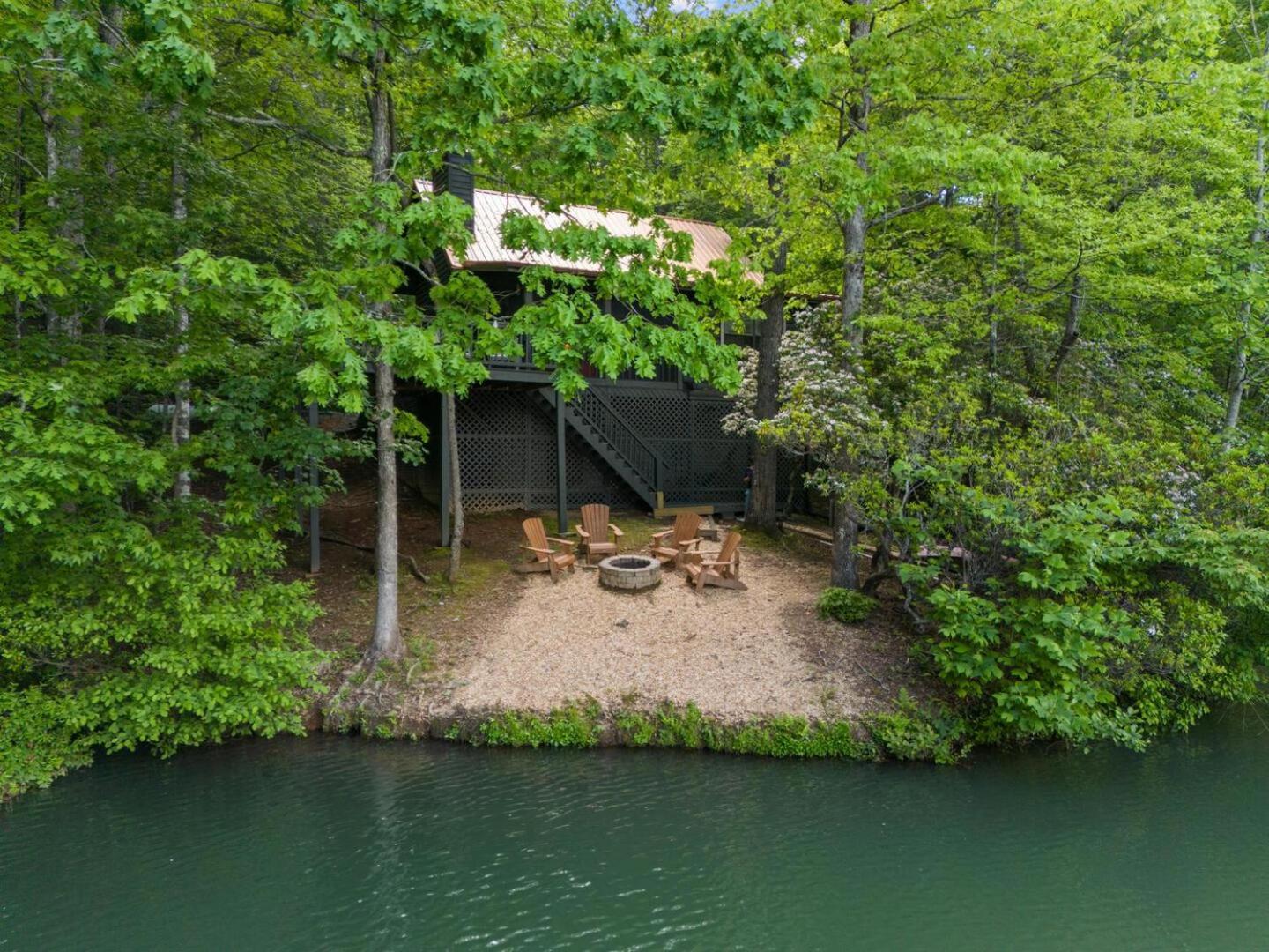 Cherry Lake Hideaway Blue Ridge Buitenkant foto