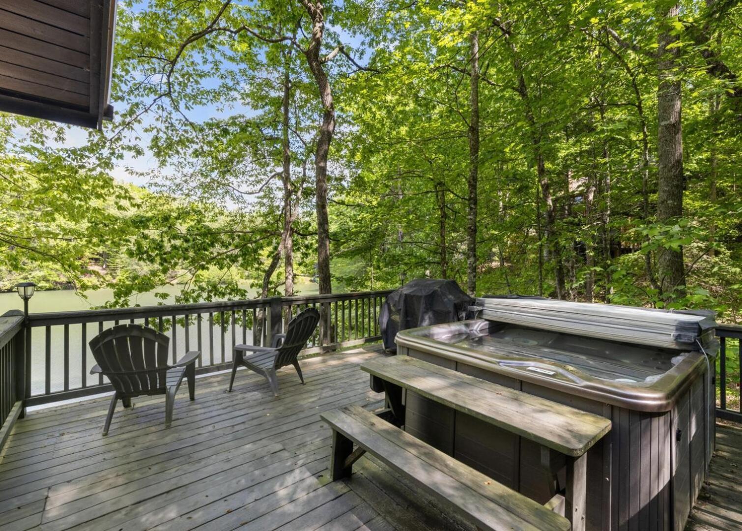 Cherry Lake Hideaway Blue Ridge Buitenkant foto